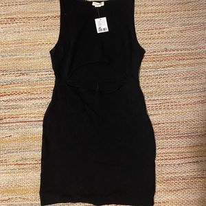 Silence + Noise Black Dress